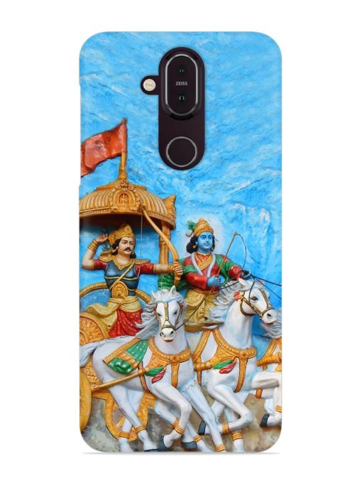 Hyderabad India March 19 Wall Art Snap Case for Nokia 8.1 Zapvi