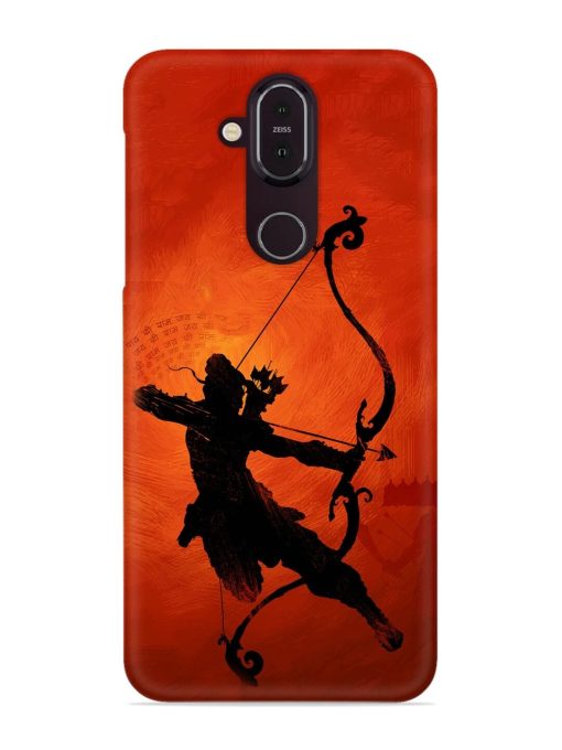 Illustration Lord Rama Snap Case for Nokia 8.1 Zapvi