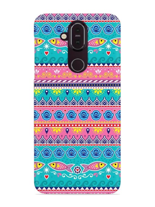 Indian Truck Snap Case for Nokia 8.1 Zapvi