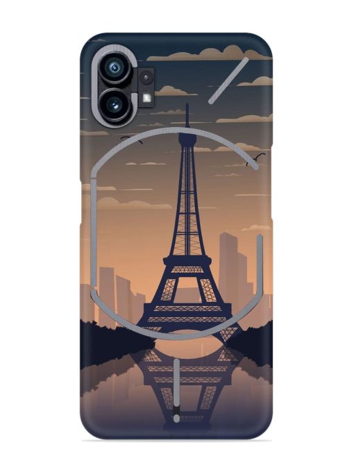 France Paris Eiffel Tower Gradient Snap Case for Nothing Phone 1