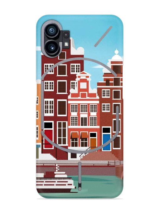 Scenery Architecture Amsterdam Landscape Snap Case for Nothing Phone 1 Zapvi