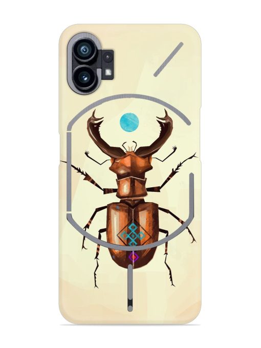 Stag Beetle Vector Snap Case for Nothing Phone 1