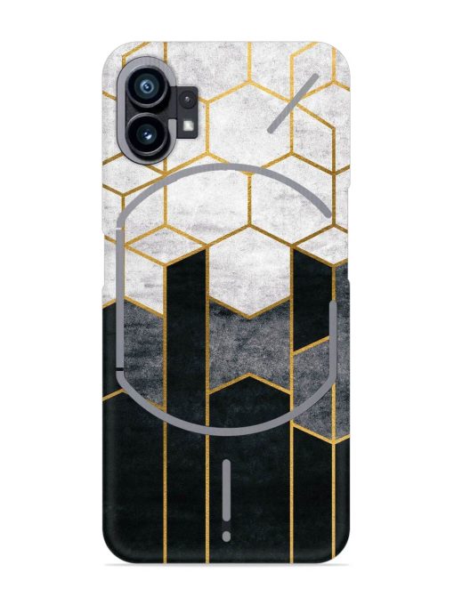 Cube Marble Art Snap Case for Nothing Phone 1