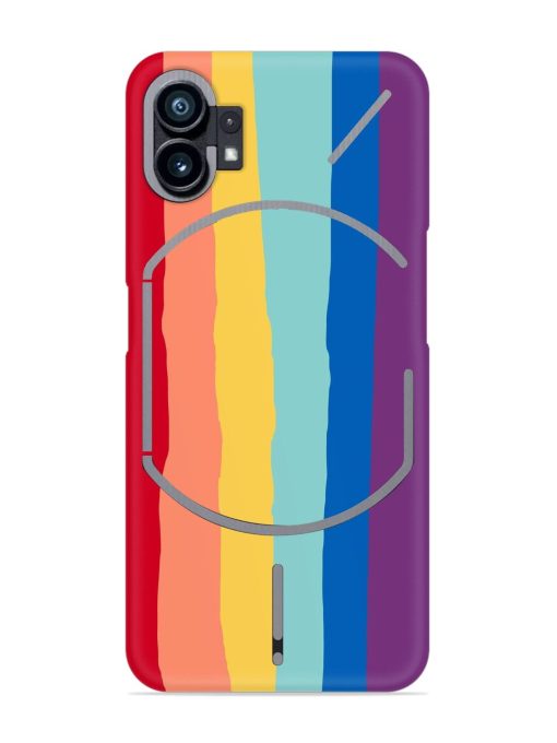 Rainbow Genuine Liquid Snap Case for Nothing Phone 1