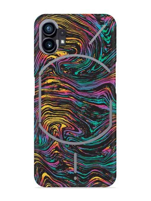 Abstract Liquid Colors Snap Case for Nothing Phone 1 Zapvi