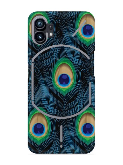 Seamless Pattern Peacock Snap Case for Nothing Phone 1