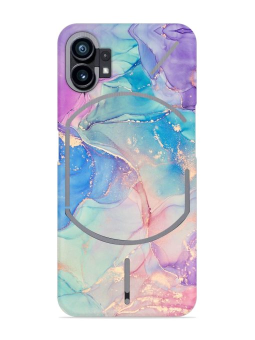 Alcohol Ink Colors Snap Case for Nothing Phone 1