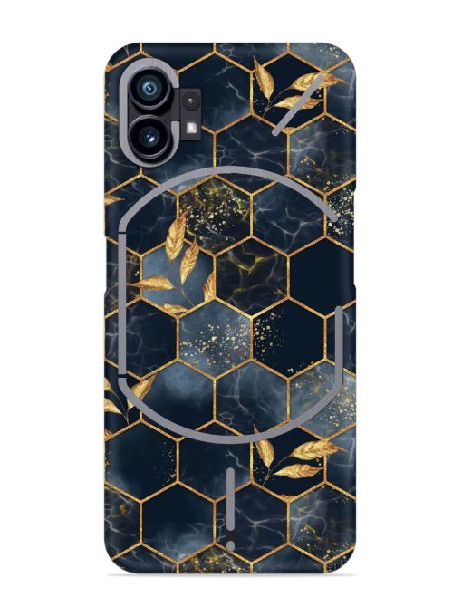 Marble Hexagon Seamless Snap Case for Nothing Phone 1