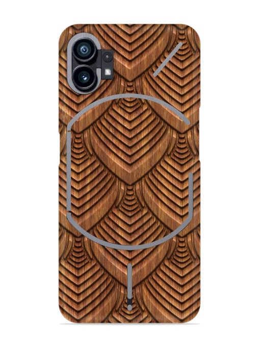 Carved Pattern On Snap Case for Nothing Phone 1