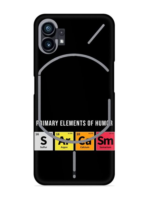 Primary Elements Humor Snap Case for Nothing Phone 1