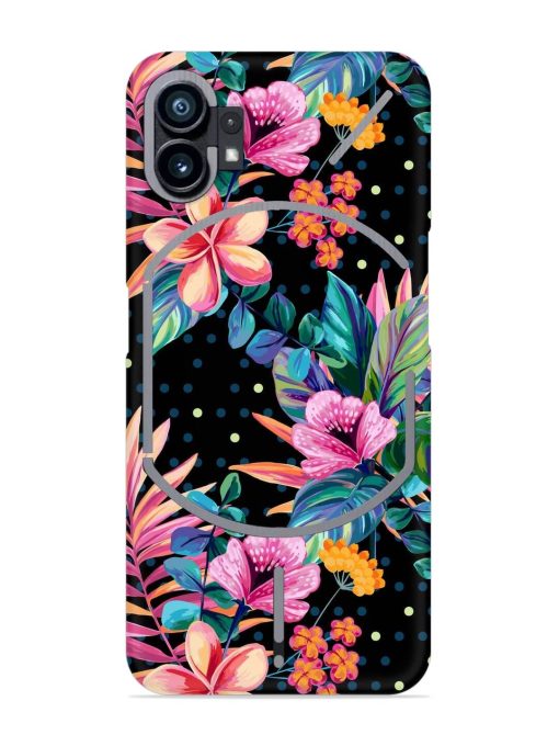 Seamless Floral Pattern Snap Case for Nothing Phone 1