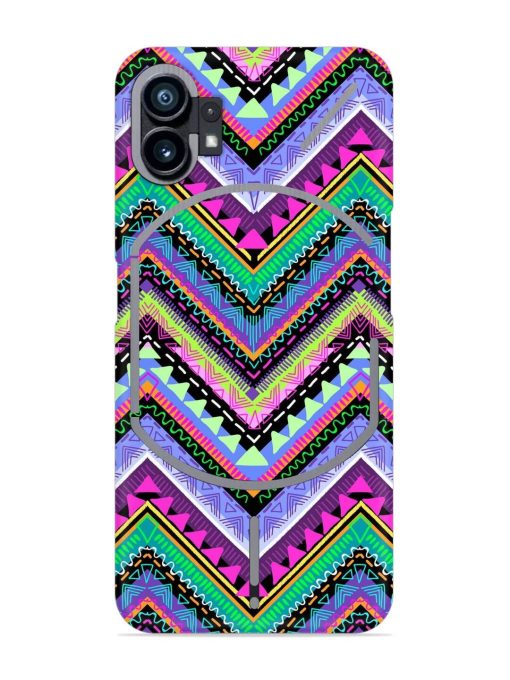 Tribal Aztec Print Snap Case for Nothing Phone 1