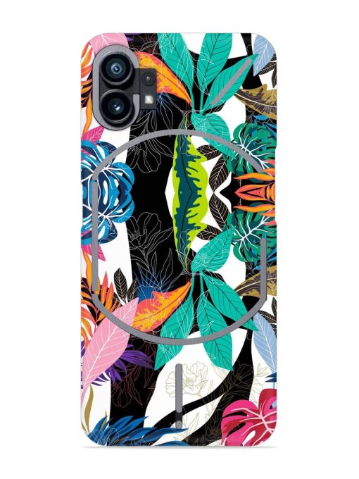 Floral Pattern Bright Snap Case for Nothing Phone 1