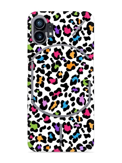 Seamless Leopard Pattern Snap Case for Nothing Phone 1