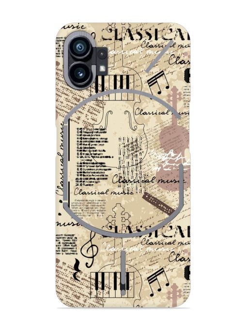 Classical Music Lpattern Snap Case for Nothing Phone 1