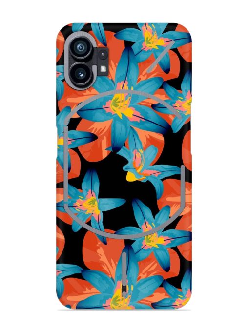 Philippine Flowers Seamless Snap Case for Nothing Phone 1