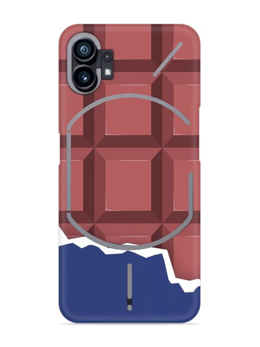 Chocolate Vector Art Snap Case for Nothing Phone 1