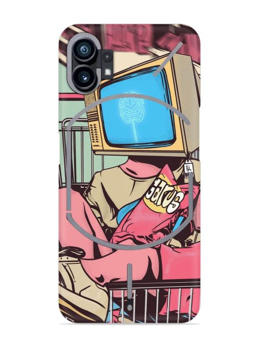 Toaster Oven Head Snap Case for Nothing Phone 1