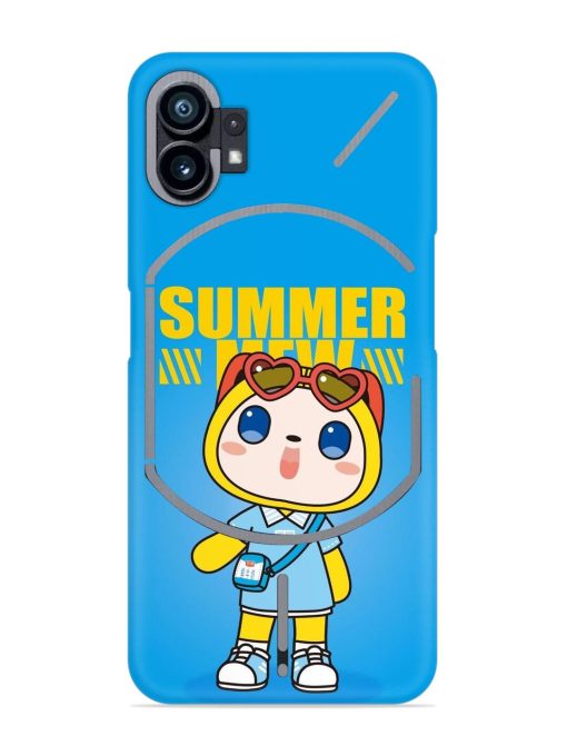 Summer Mew Cartoon Snap Case for Nothing Phone 1