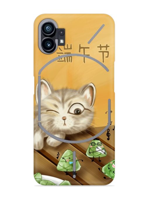 Cat Scorpion Dancing Snap Case for Nothing Phone 1