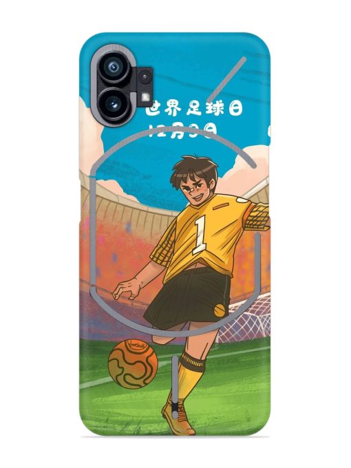 Soccer Kick Snap Case for Nothing Phone 1