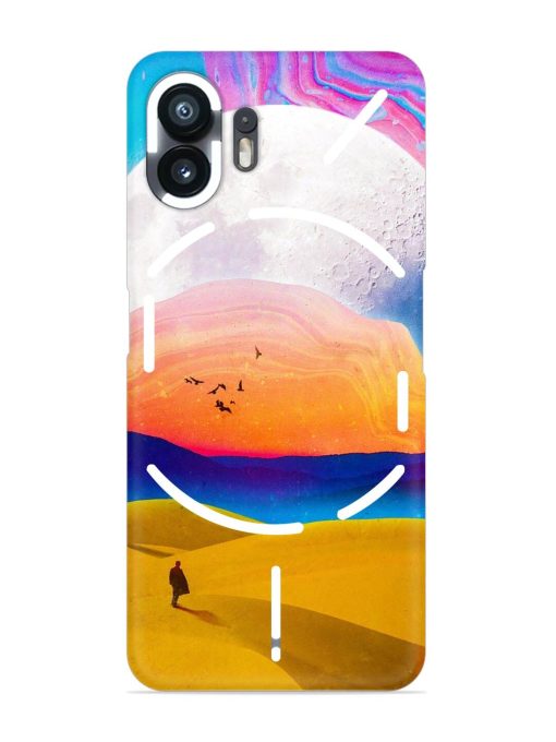 Sandy Desert Snap Case for Nothing Phone 2 Zapvi