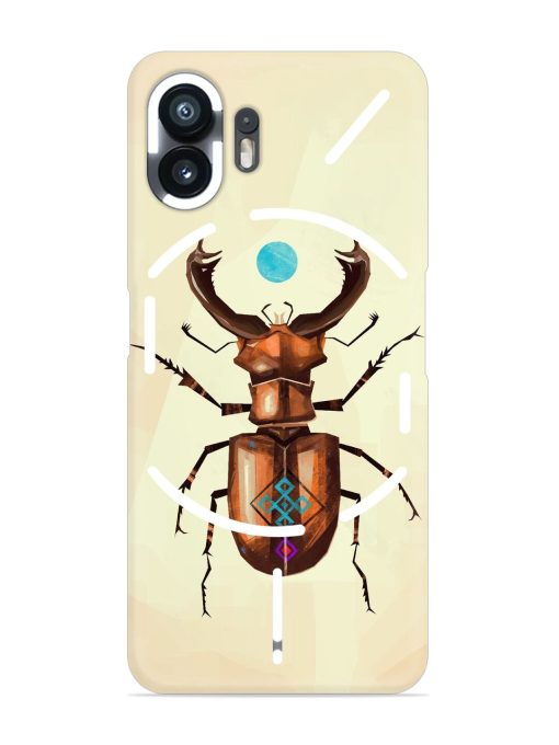 Stag Beetle Vector Snap Case for Nothing Phone 2