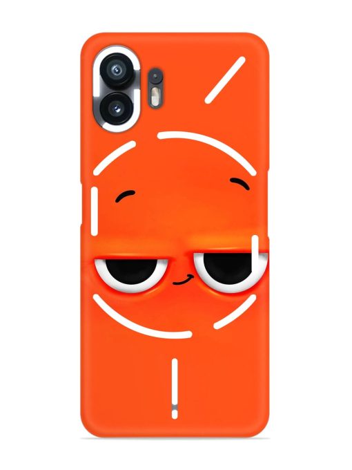 Smiley Face Snap Case for Nothing Phone 2 Zapvi