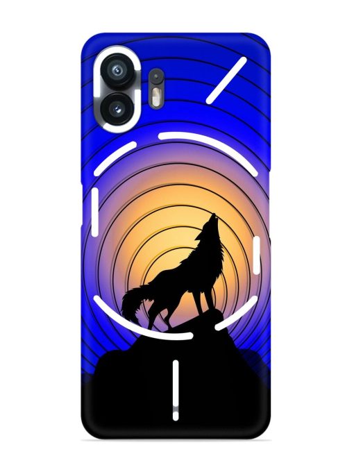 Fox Roaring Design Snap Case for Nothing Phone 2