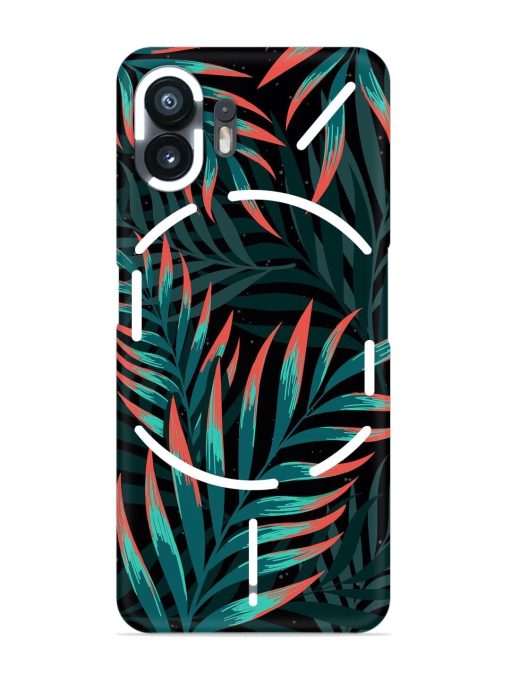 Green Leaf Art Snap Case for Nothing Phone 2