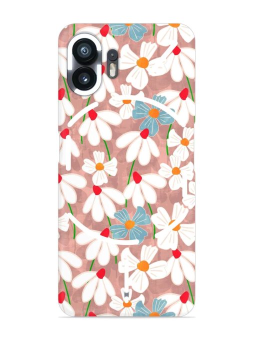 Abstract Petal Flowers Snap Case for Nothing Phone 2