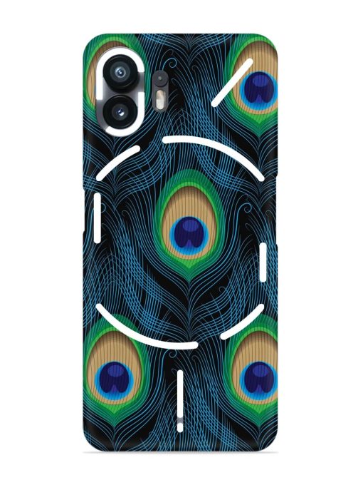 Seamless Pattern Peacock Snap Case for Nothing Phone 2