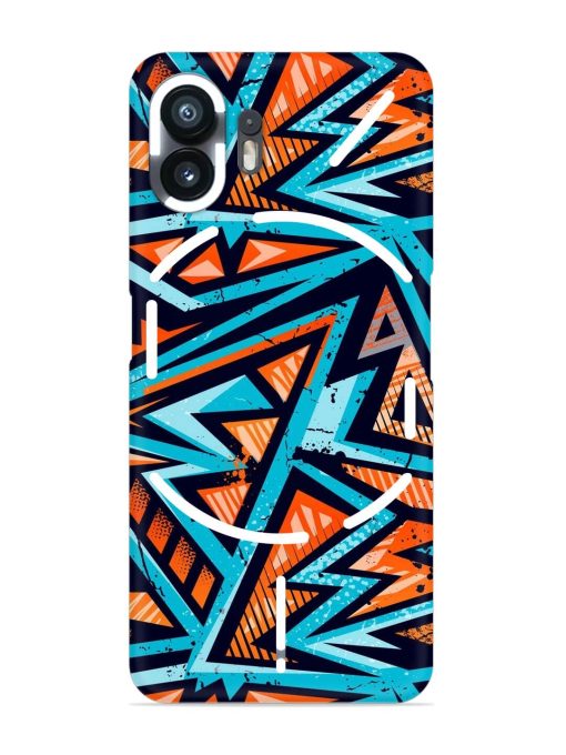 Abstract Seamless Grunge Snap Case for Nothing Phone 2