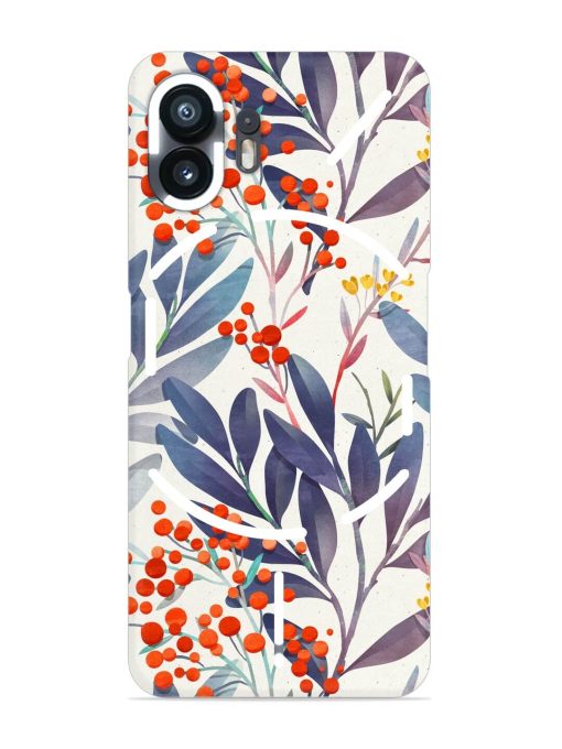 Seamless Floral Pattern Snap Case for Nothing Phone 2