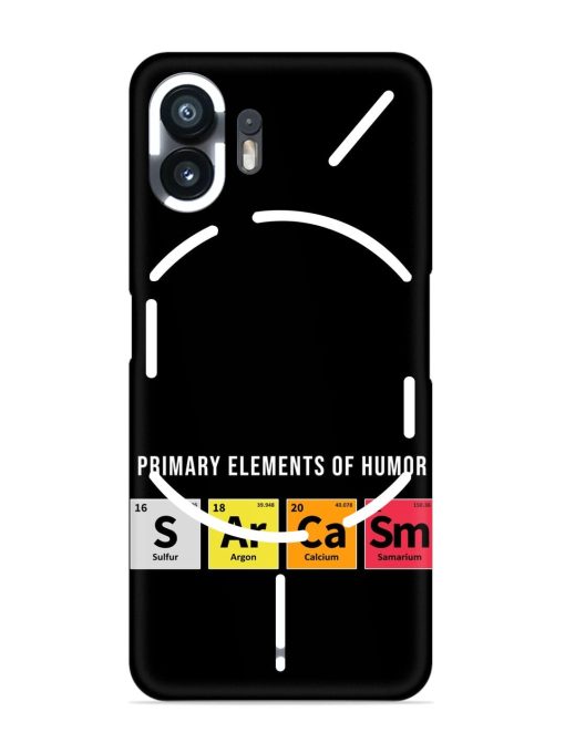 Primary Elements Humor Snap Case for Nothing Phone 2