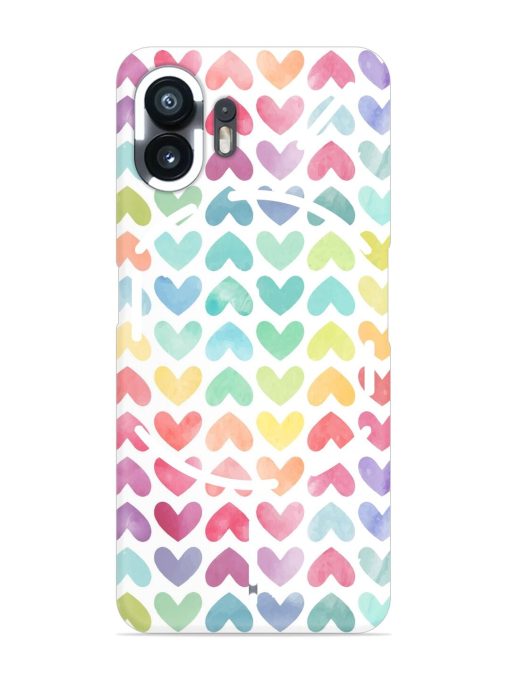 Seamless Colorful Watercolor Snap Case for Nothing Phone 2