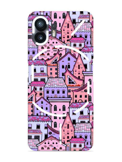 Seamless Pattern Houses Snap Case for Nothing Phone 2