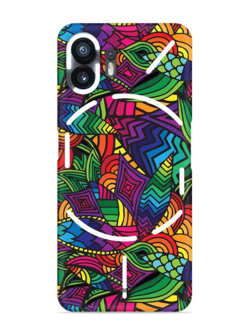 Abstract Multicolor Seamless Snap Case for Nothing Phone 2 Zapvi