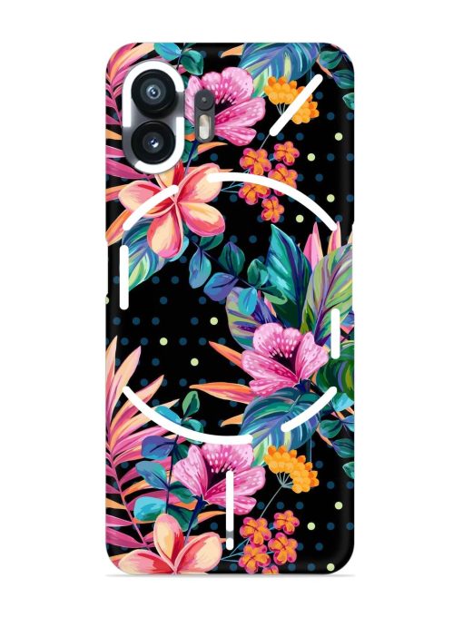 Seamless Floral Pattern Snap Case for Nothing Phone 2