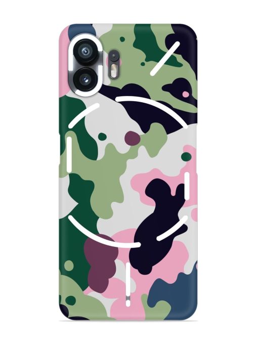 Seamless Funky Camouflage Snap Case for Nothing Phone 2