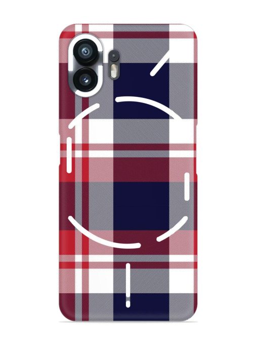 Classic Plaid Tartan Snap Case for Nothing Phone 2 Zapvi