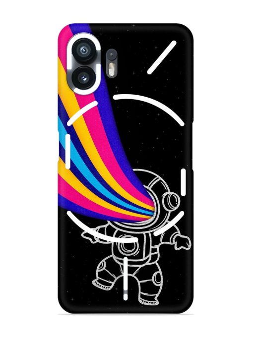 Astronaut Snap Case for Nothing Phone 2 Zapvi