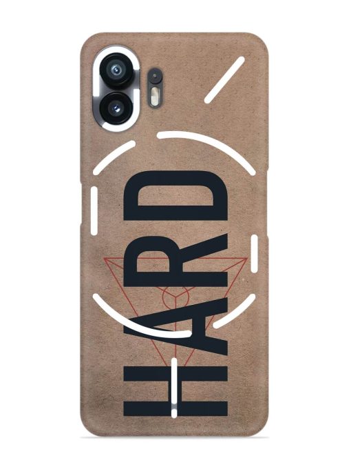 Hard Typo Snap Case for Nothing Phone 2