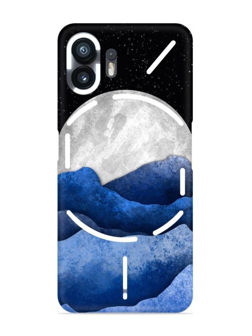 Full Moon Mountain Vector Snap Case for Nothing Phone 2