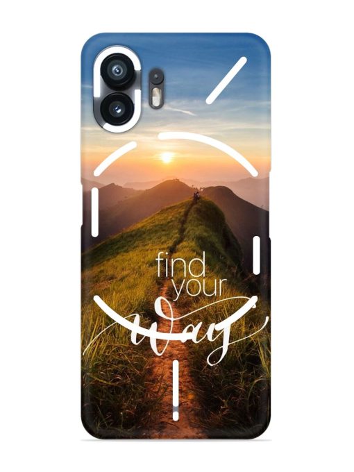 Find Your Way Snap Case for Nothing Phone 2