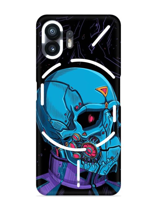 Skull Robo Vector Snap Case for Nothing Phone 2