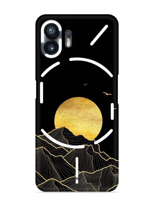 Golden Sunrise Snap Case for Nothing Phone 2 Zapvi