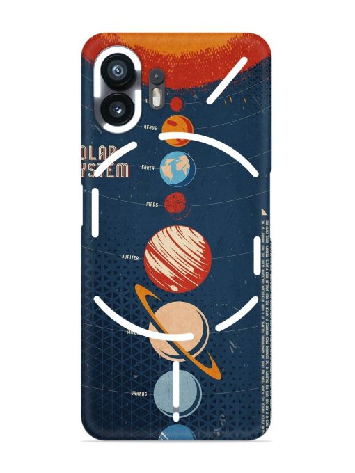 Solar System Vector Snap Case for Nothing Phone 2