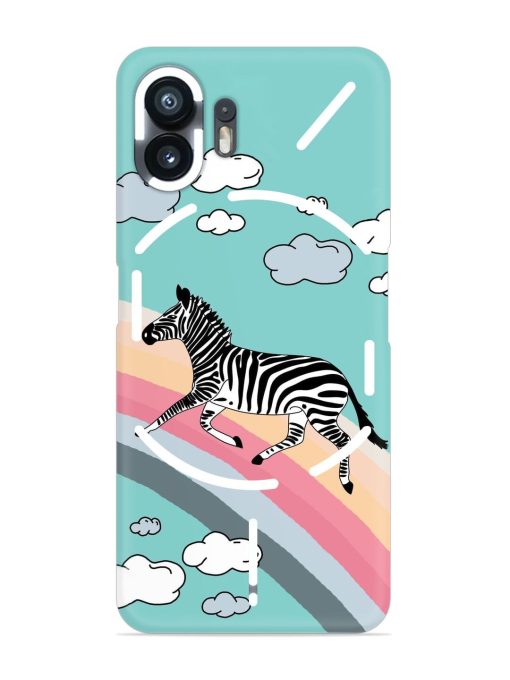 Running Zebra Snap Case for Nothing Phone 2