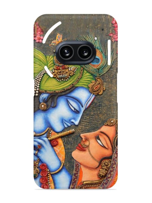 Lord Radha Krishna Flute Art Snap Case for Nothing Phone 2A